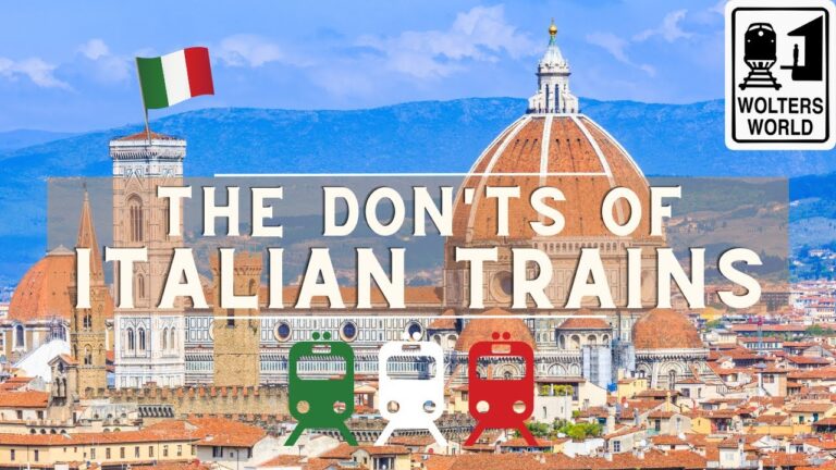 Italian Trains: The Don’ts of Train Travel in Italy
