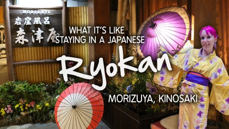 Staying at Morizuya Ryokan in Kinosaki, Japan ♨️ Private Onsen & Tattoo-friendly ♨️ 2023 Room Tour